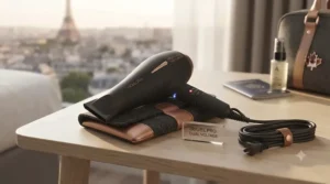 Compact yet heavy-duty hair dryer built with reliable power performance for travel-loving Canadians.